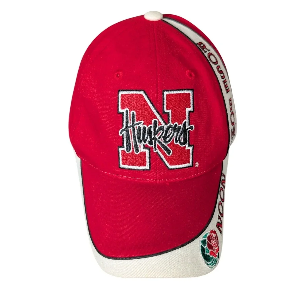 Nebraska Huskers 2002 Rose Bowl National Championship Game Hat Red Adjustable